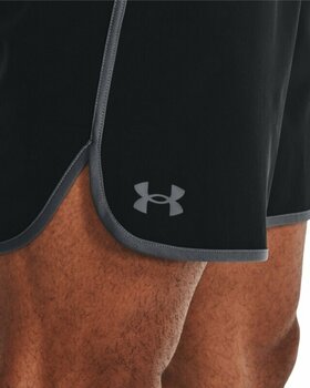Fitness Trousers Under Armour Men's UA HIIT Woven 8" Shorts Black/Pitch Gray L Fitness Trousers - 4