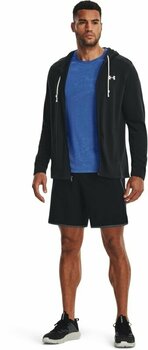 Fitness spodnie Under Armour Men's UA HIIT Woven 8" Shorts Black/Pitch Gray L Fitness spodnie - 10