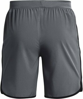 Fitness spodnie Under Armour Men's UA HIIT Woven 8" Shorts Pitch Gray/Black S Fitness spodnie - 2