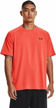 Fitness tričko Under Armour Men's UA Tech 2.0 Textured Short Sleeve T-Shirt After Burn/Black 2XL Fitness tričko - 4