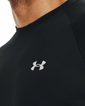 Fitness shirt Under Armour Men's UA Tech Reflective Short Sleeve Black/Reflective S Fitness shirt - 3