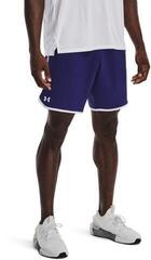 Fitness Hose Under Armour Men's UA HIIT Woven 8" Shorts Sonar Blue/White - 4