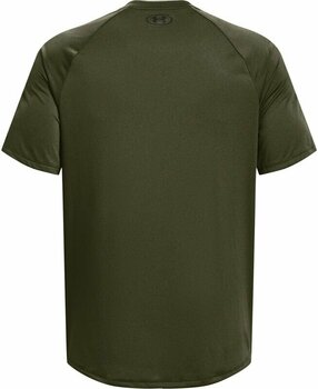 Fitness koszulka Under Armour Men's UA Tech 2.0 Textured Short Sleeve T-Shirt Marine OD Green/Black S Fitness koszulka - 2