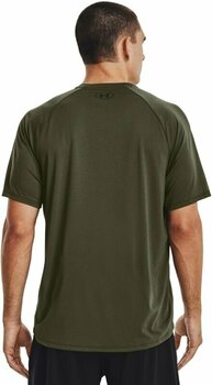 Fitness T-shirt Under Armour Men's UA Tech 2.0 Textured Short Sleeve T-Shirt Marine OD Green/Black S Fitness T-shirt - 5