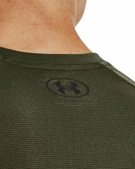 Fitness tričko Under Armour Men's UA Tech 2.0 Textured Short Sleeve T-Shirt Marine OD Green/Black M Fitness tričko - 3