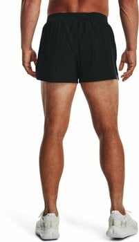 Shorts de course Under Armour Men's UA Launch Split Performance Short Black/Reflective XL Shorts de course - 6