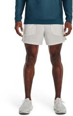 Běžecké kraťasy Under Armour Men's UA Run Anywhere Gray Mist/Lime Surge/Reflective 2XL Běžecké kraťasy - 4