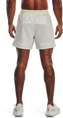 Běžecké kraťasy Under Armour Men's UA Run Anywhere Gray Mist/Lime Surge/Reflective 2XL Běžecké kraťasy - 5