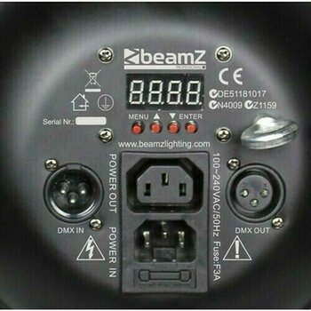 PAR LED BeamZ LED PAR-64 36x3W RGBW - 3