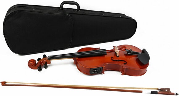 Viulu Veles-X Red Brown Acoustic Violin 4/4 Natural - 9