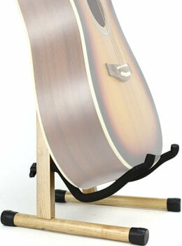 Stand de guitare Veles-X Solid Wooden Folding Stand de guitare - 6