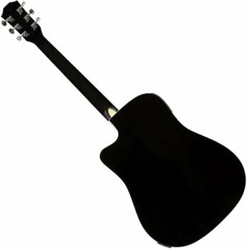 Dreadnought Elektro-Akustikgitarren De Salvo AG1CEQBK Black Dreadnought Elektro-Akustikgitarren - 2