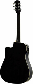 Elektroakustická kytara Dreadnought De Salvo AG1CEQBK Black - 5