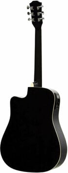 Dreadnought Elektro-Akustikgitarren De Salvo AG1CEQBK Black Dreadnought Elektro-Akustikgitarren - 5