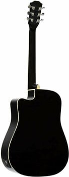 Dreadnought Elektro-Akustikgitarren De Salvo AG1CEQBK Black Dreadnought Elektro-Akustikgitarren - 6