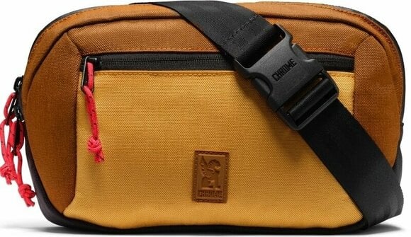 Wallet, Crossbody Bag Chrome Ziptop Waistpack Amber Tritone Waistbag - 2