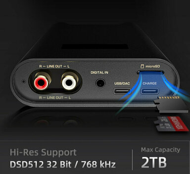Kompakter Musik-Player Shanling H7 Black - 3