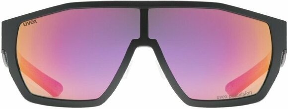 Outdoor Sunglasses UVEX MTN Style P Black/Pink Tortoise Matt/Polarvision Mirror Pink Outdoor Sunglasses - 2