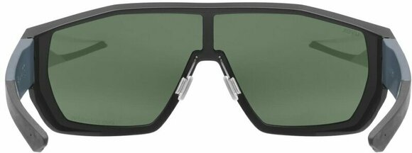 Outdoor Sunglasses UVEX MTN Style P Black/Grey Matt/Polarvision Mirror Red Outdoor Sunglasses - 3