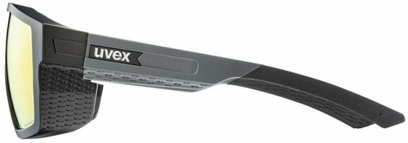 Occhiali da sole Outdoor UVEX MTN Style P Black/Grey Matt/Polarvision Mirror Red Occhiali da sole Outdoor - 4
