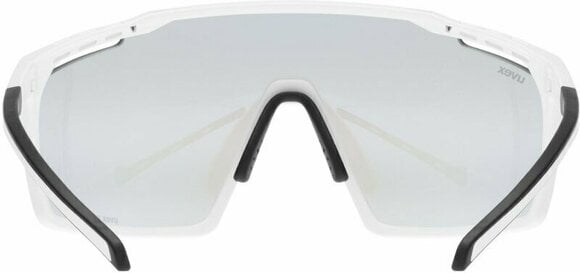 Cycling Glasses UVEX MTN Perform V White Matt/Variomatic Litemirror Blue Cycling Glasses - 3