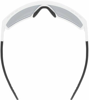 Cycling Glasses UVEX MTN Perform V White Matt/Variomatic Litemirror Blue Cycling Glasses - 5