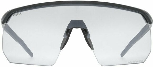 Cycling Glasses UVEX Pace One V Black Matt/Variomatic Litemirror Silver Cycling Glasses - 2