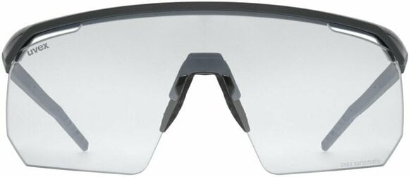 Cycling Glasses UVEX Pace One V Black Matt/Variomatic Litemirror Silver Cycling Glasses - 3