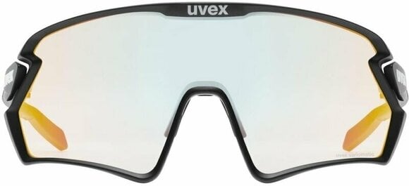 Cycling Glasses UVEX Sportstyle 231 2.0 V Black Matt/Variomatic Litemirror Red Cycling Glasses - 2
