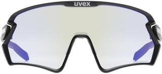 Cykelglasögon UVEX Sportstyle 231 2.0 V Black Matt/Variomatic Litemirror Blue Cykelglasögon - 1