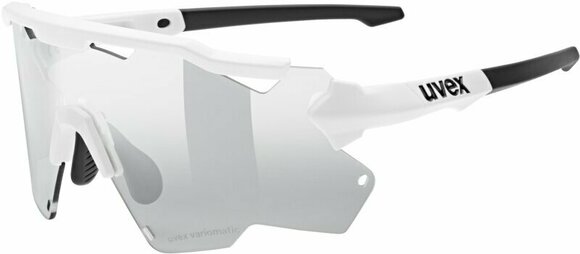 Cycling Glasses UVEX Sportstyle 228 V White Mat/Variomatic Silver Cycling Glasses - 4