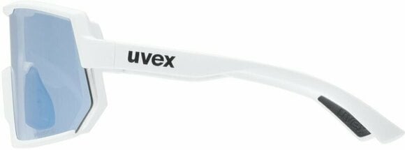 Fietsbril UVEX Sportstyle 235 V White/Variomatic Smoke Fietsbril - 4