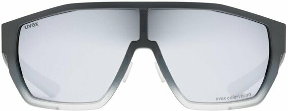 Outdoor Sunglasses UVEX MTN Style CV Black Matt/Fade/Colorvision Mirror Silver Outdoor Sunglasses - 2