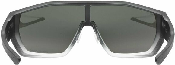 Outdoor Sunglasses UVEX MTN Style CV Black Matt/Fade/Colorvision Mirror Silver Outdoor Sunglasses - 3