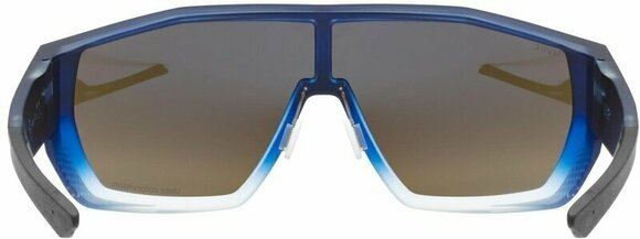 Outdoor Sunglasses UVEX MTN Style CV Blue Matt/Fade/Colorvision Mirror Blue Outdoor Sunglasses - 3