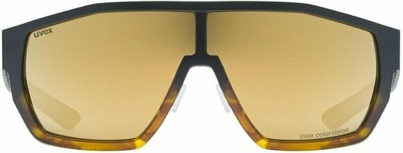 Gafas de sol al aire libre UVEX MTN Style CV Havanna Matt/Fade/Colorvision Mirror Champagne Gafas de sol al aire libre - 2