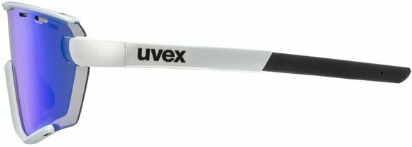 Fietsbril UVEX Sportstyle 236 Small Set Cloud Matt/Mirror Blue/Clear Fietsbril - 4
