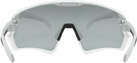 Cycling Glasses UVEX Sportstyle 231 2.0 Cloud/White Matt/Mirror Silver Cycling Glasses - 3