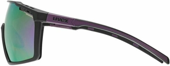Kolesarska očala UVEX MTN Perform Black/Purple Matt/Mirror Purple Kolesarska očala - 4
