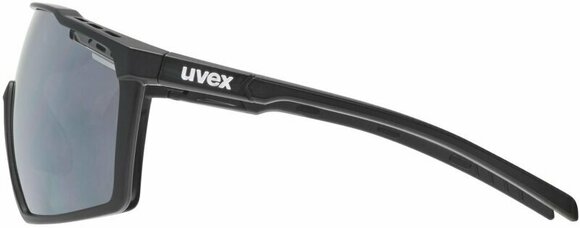 Cykelglasögon UVEX MTN Perform Black Matt/Mirror Silver Cykelglasögon - 4