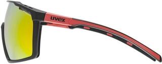 Sportbrillen UVEX MTN Perform Black/Red Matt/Mirror Red Sportbrillen - 3