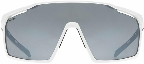 Cycling Glasses UVEX MTN Perform White Matt/Mirror Silver Cycling Glasses - 2