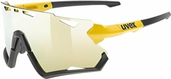 Cykelglasögon UVEX Sportstyle 228 Sunbee/Black Matt/Mirror Yellow Cykelglasögon - 2