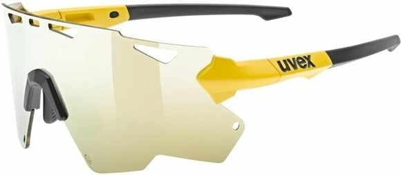 Cyklistické brýle UVEX Sportstyle 228 Sunbee/Black Matt/Mirror Yellow Cyklistické brýle - 3