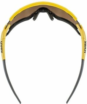 Fietsbril UVEX Sportstyle 228 Sunbee/Black Matt/Mirror Yellow Fietsbril - 8
