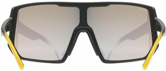 Kerékpáros szemüveg UVEX Sportstyle 235 Sunbee/Black Matt/Mirror Yellow Kerékpáros szemüveg - 3