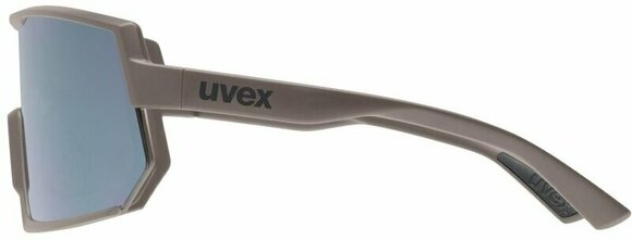Fietsbril UVEX Sportstyle 235 Oak Brown Matt/Mirror Silver Fietsbril - 4