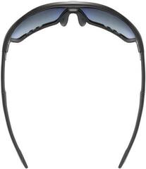Sport Glasses UVEX Sportstyle 706 Black Matt/Mirror Blue Sport Glasses - 4