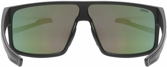 Спортни очила UVEX LGL 51 Black Matt/Mirror Red - 3