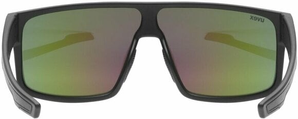 Sportsbriller UVEX LGL 51 Black Matt/Mirror Green - 3